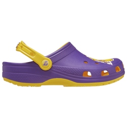 Boys' Grade School - Crocs Classic Clogs - Purple/Yellow