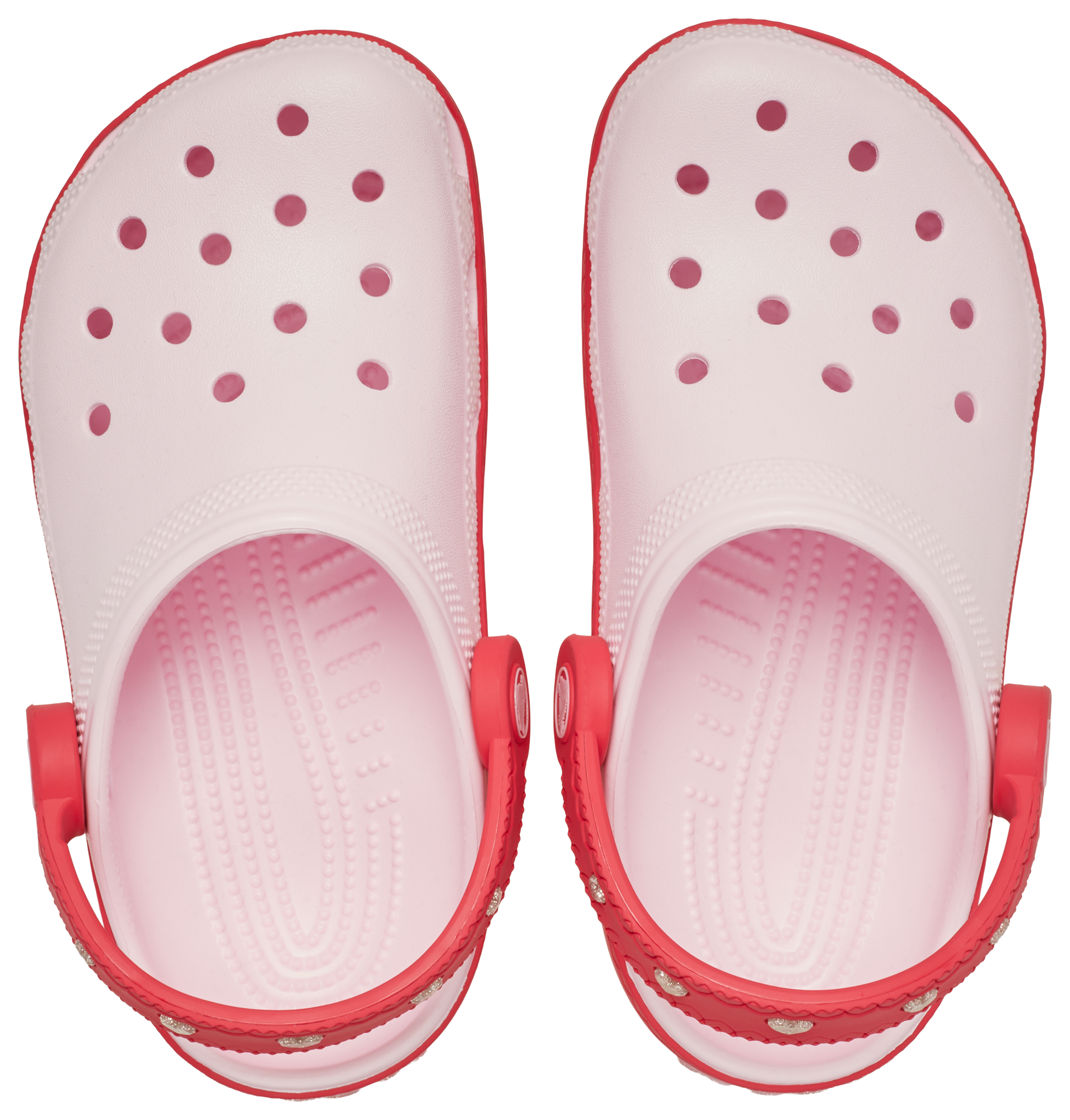 Crocs Vday Clogs With Heart Back Strap