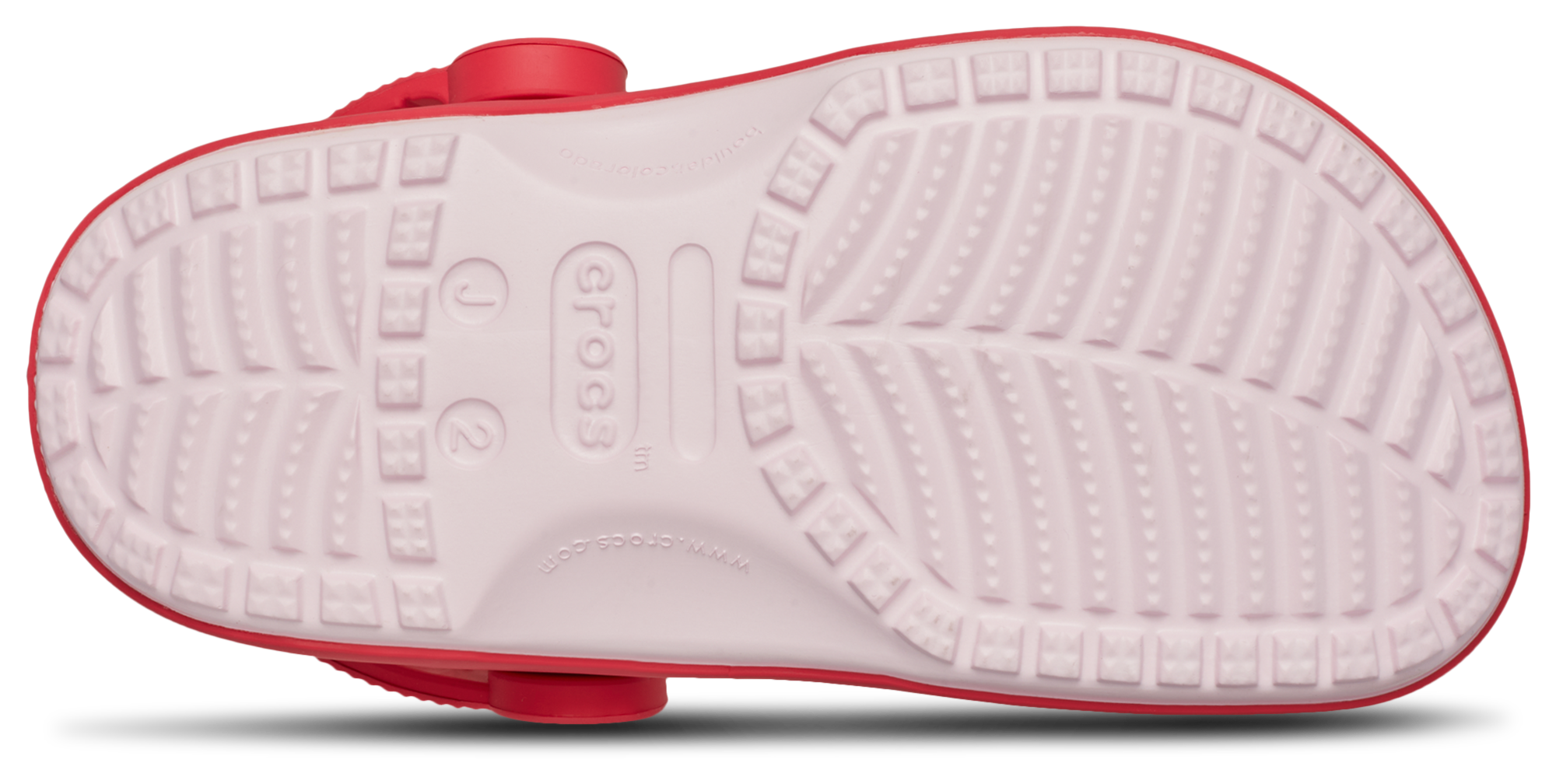 Crocs Vday Clogs With Heart Back Strap