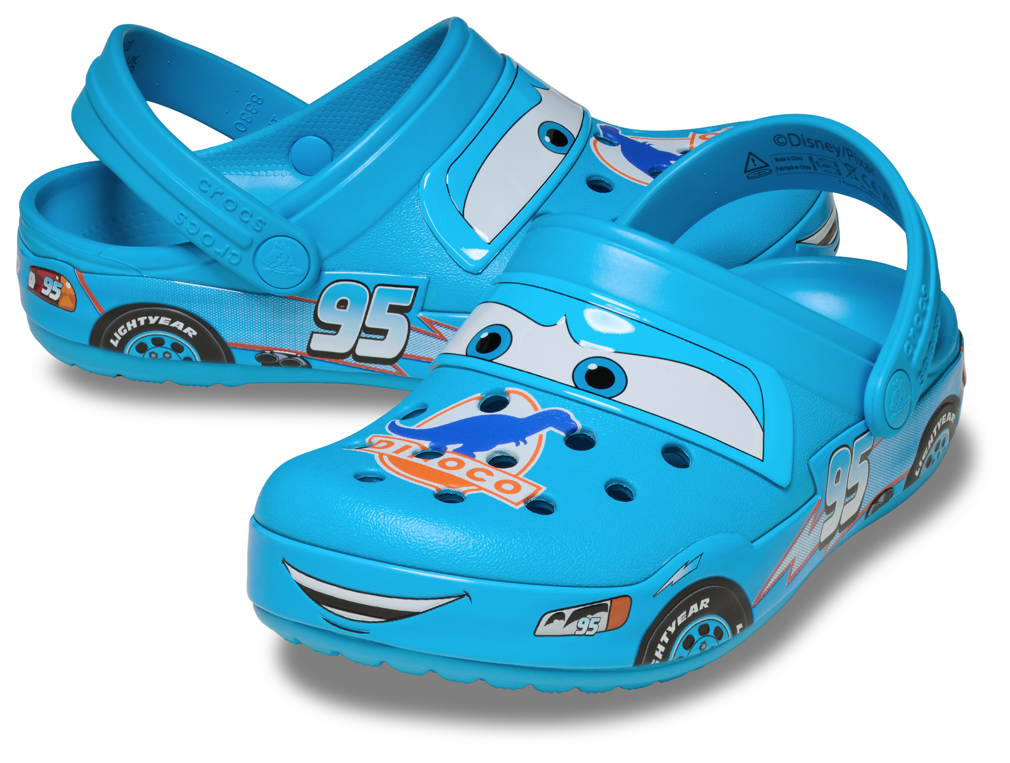 Crocs Lightning McQueen Dinoco Clogs  - Boys' Grade School