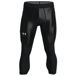 Men's - Under Armour ISOchill Compression 3/4 Tights  - Black/White