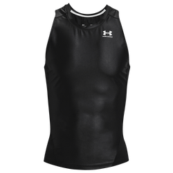 Men's - Under Armour ISOchill Compression Tank - Black/White