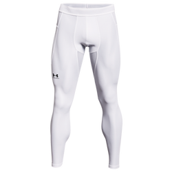 Men's - Under Armour ISOchill Compression Tights - White/Black