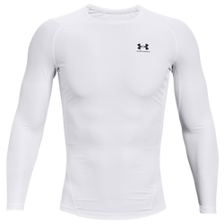 Men's - Under Armour ISOchill Compression L/S Top - White/Black