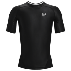 Men's - Under Armour ISOChill Compression S/S Football T-Shirt - Black/White