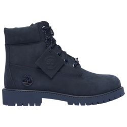 Boys' Grade School - Timberland 6" Waterproof Boots  - Navy/Navy