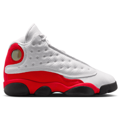 Boys' Grade School - Jordan Retro 13  - White/True Red/Black