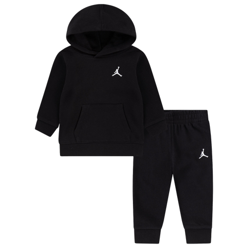 

Boys Infant Jordan Jordan Brooklyn Fleece Pullover Set - Boys' Infant Black/Black Size 18MO