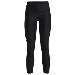 Women's - Under Armour Heat Gear Armour Hi Ankle Leggings - Black/White