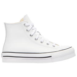Boys' Grade School - Converse Chuck Taylor All Star Eva Lift Leather  - Black/Ivory