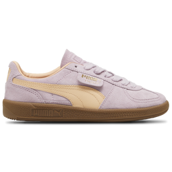 Girls' Grade School - PUMA Palermo  - Orange/Purple/Gum