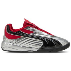 Garçons, Scolaire - PUMA V1per - Argent/Rouge/Noir