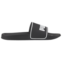 Boys' Grade School - PUMA Leadcat Slides - Black/White