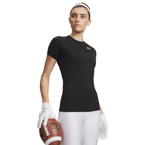 Under Armour HeatGear Authentics Comp SS - Under Armour Black/White