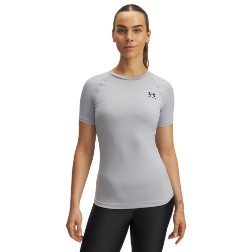  - Under Armour HeatGear Authentics Comp SS - Black/Gray