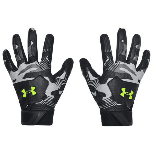 

Under Armour Kids Under Armour Clean Up 21 Culture Batting Glove - Youth Black/Black/Hi-Vis Yellow Size M