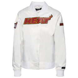 Women's - Pro Standard Heat Classic Satin Jacket - White/Red