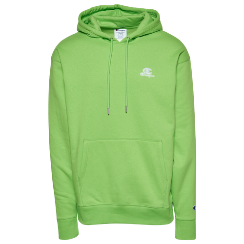 

Champion Mens Champion Fleece Pullover Hoodie - Mens Resort Green Size L