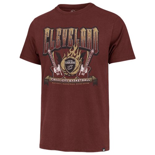 47 Brand Mens Cleveland Cavaliers Cavaliers Regional Franklin T-Shirt - - Mission Red