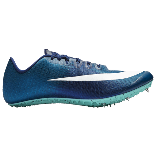 Nike Zoom JA Fly 3 - Men's Sprint Spikes - Green Abyss / Summit White / Blue Void - 865633-300