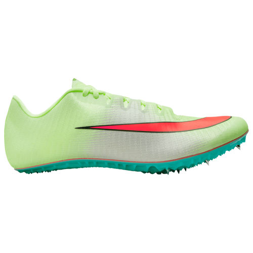 Nike Zoom JA Fly 3 - Men's Sprint Spikes - Barely Volt / Hyper Orange / Dynamic Turquoise - 865633-700