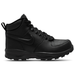 Boys' Grade School - Nike Manoa Boot  - Black/Black
