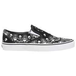 Boys' Grade School - Vans Slip On - White/Black