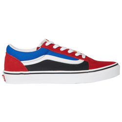 Boys' Grade School - Vans Old Skool - Green/Red/White