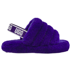 Girls' Grade School - UGG Fluff Yeah - Purple