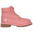 Timberland 6" Luxe Fleece Boots - Boys' Grade School Pink/Pink/Gold