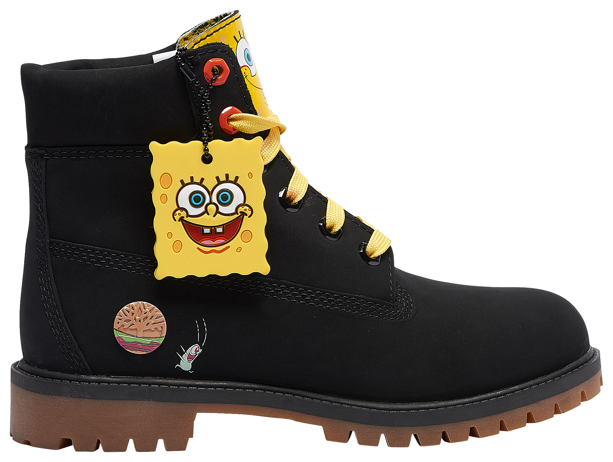 spongebob timberlands grade school