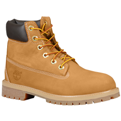 Boys' Grade School - Timberland 6" Premium Waterproof Boots  - Brown/Wheat