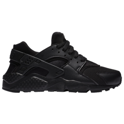 Boys' Grade School - Nike Huarache Run - Black/Black