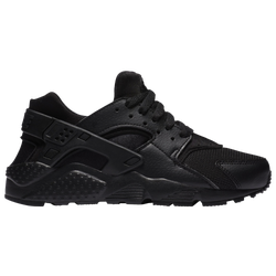 Boys' Grade School - Nike Huarache Run  - Black/Black