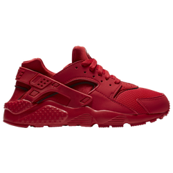 Boys' Grade School - Nike Huarache Run  - University Red/University Red/University Red