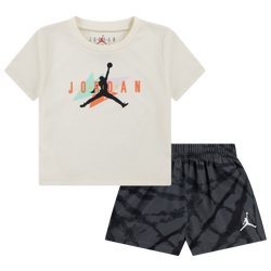 Boys' Infant - Jordan Festival Tie Dye Shorts Set - Iron Gray
