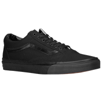 Plain black old hot sale skool vans