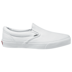 Boys' Grade School - Vans Classic Slip On  - White/True White