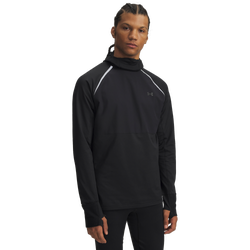 Men's - Under Armour Velocity Pro Balaclava Hoodie - Black/Black