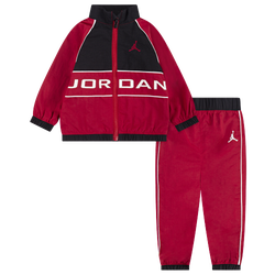 Boys' Infant - Jordan Wind Breaker Piping Set - Gym Red/Black