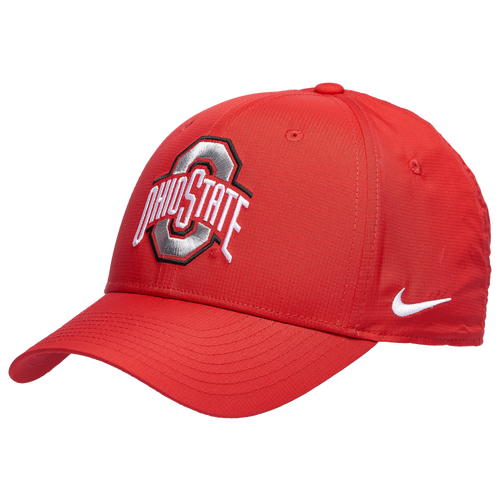 Nike Mens Ohio State Club Precurve Adjustable Cap Red White