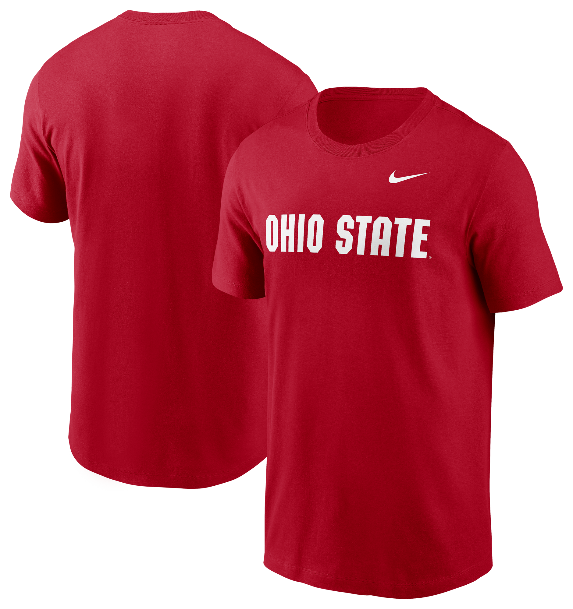 Nike Ohio State Wordmark Short-Sleeve T-Shirt - Men's