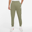 Nike Cargo Club Pants - Men's Olive/White