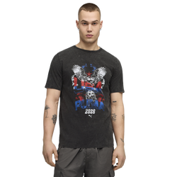 Men's - PUMA Fanpack 90s Bespoke Tee - Black/Red