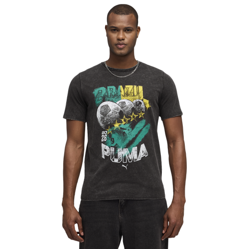 PUMA Fanpack 90s Bespoke Tee - PUMA Black/Pele Yellow