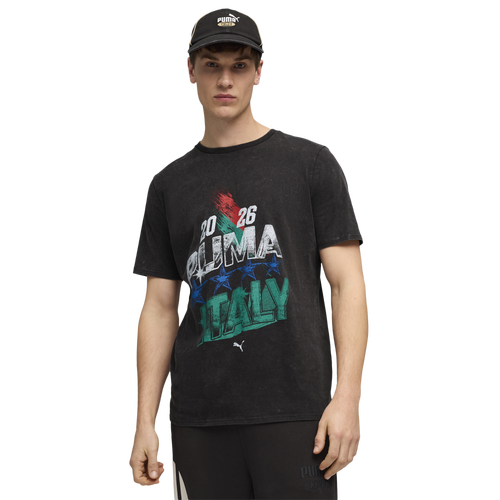 MENS - PUMA Fanpack 90s Bespoke Tee - Sport Green/Black
