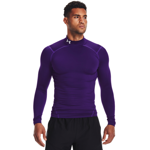 MENS - Under Armour CG Armour Comp Mock - White/Purple