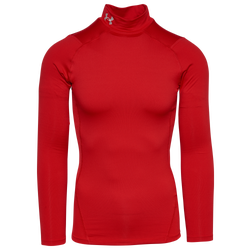 Men's - Under Armour CG Armour Comp Mock - White/Red