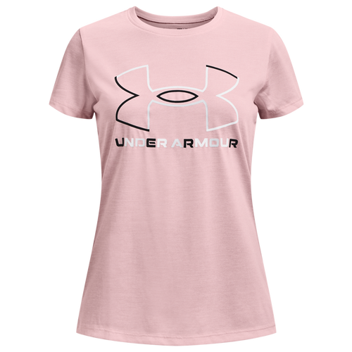 

Girls Under Armour Under Armour Tech S/S T-Shirt - Girls' Grade School Prime Pink/White Size L