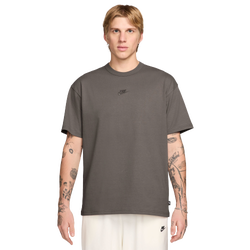 Men's - Nike NSW Premium Essentials SUST T-Shirt  - Tan/Tan